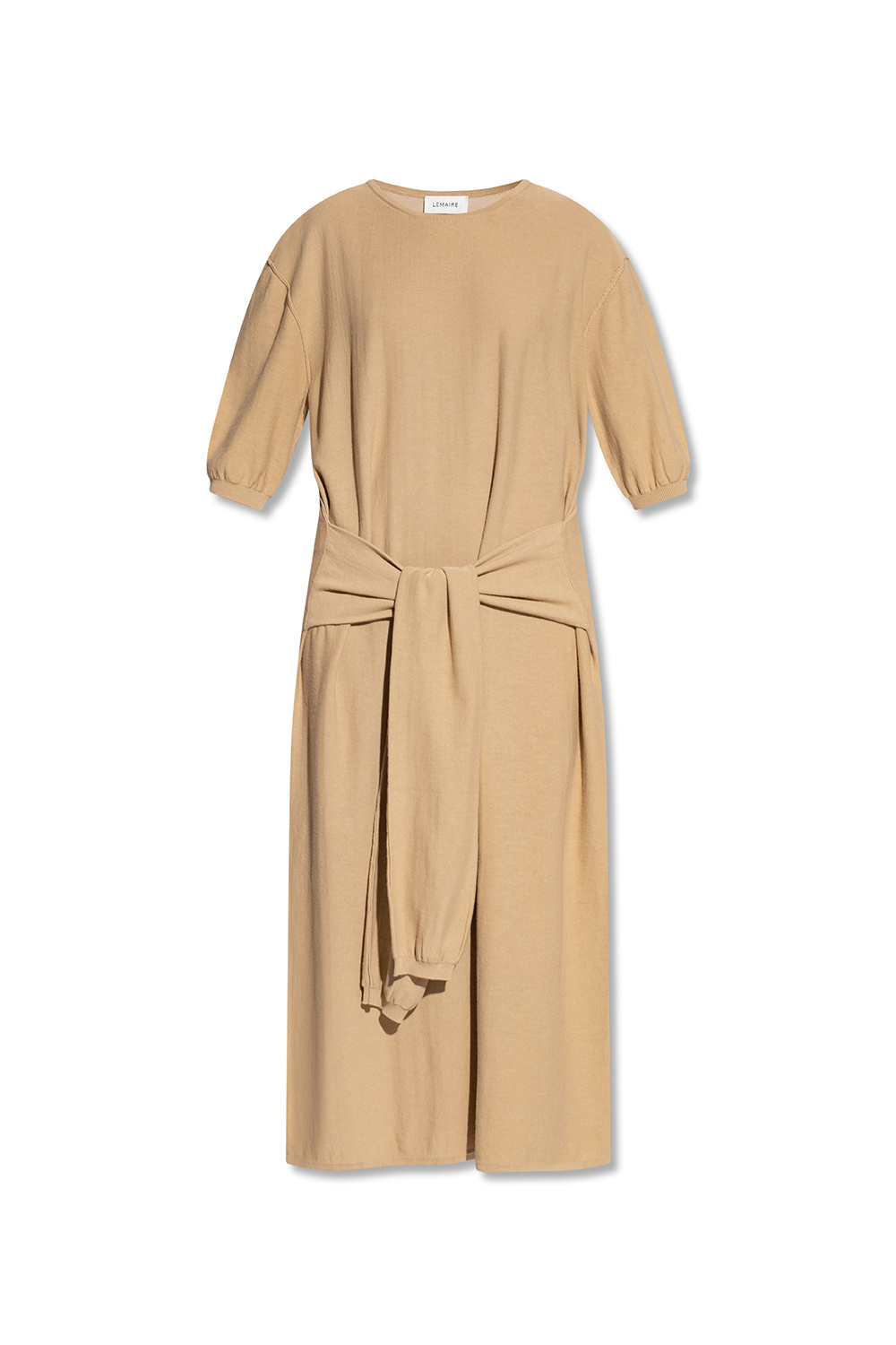 Dress with decorative tie detail Lemaire